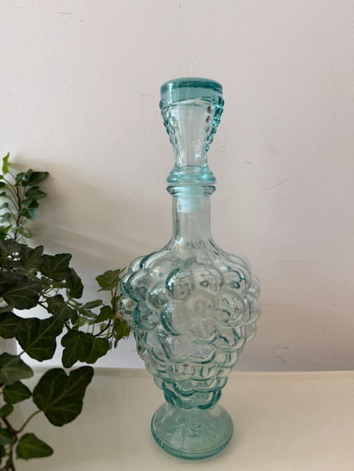 Carafe Empoli grappe de raisin avec bouchon d'origine