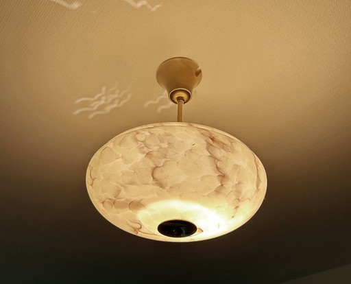 Art Deco Glass Pendant Lamp