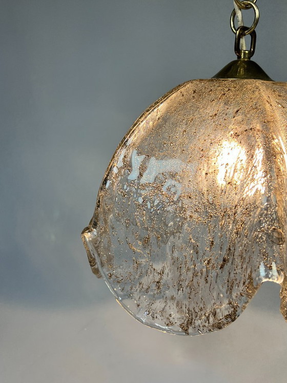 Image 1 of Vintage Smoked Glass Pendant Lamp, Kaiser Leuchten, Germany 1960s/1970s