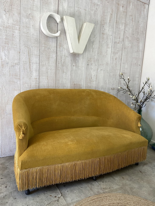 Banquette "Crapaud" Velours