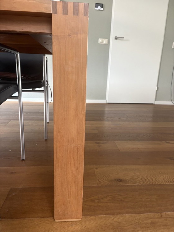 Image 1 of solid walnut dining table