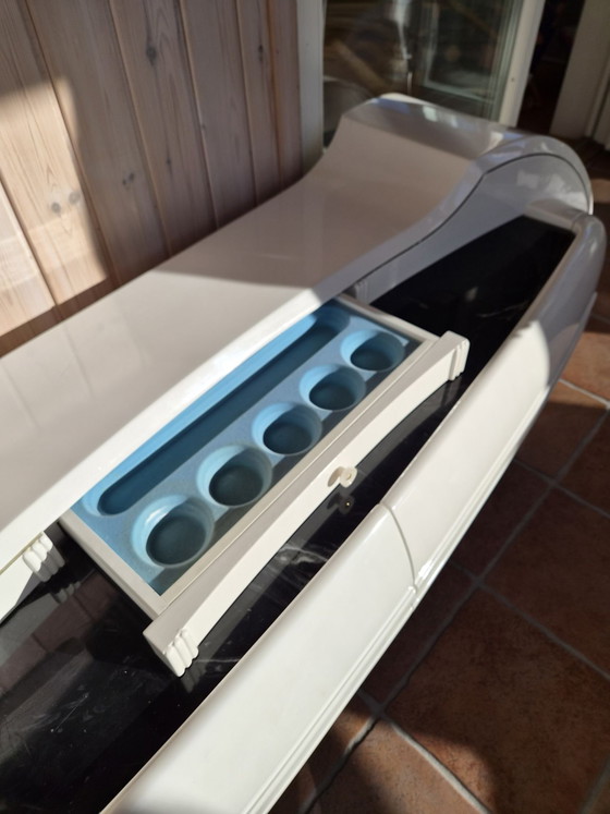 Kaptafel Space Age Italiaans jaren 70 – Fonte del mobile, Glas, Kunststof (photo 2 of 7)