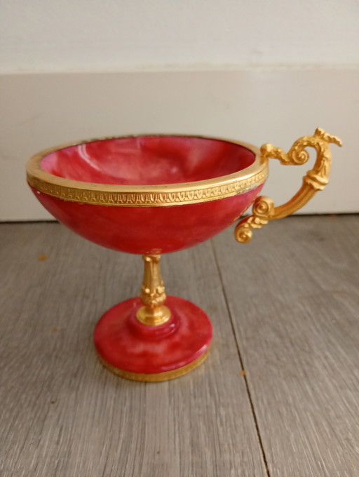 Antike französische Tazza – vazen, Stone