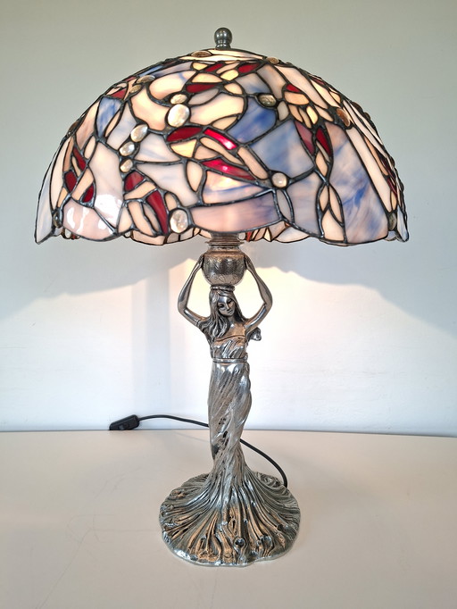 Prachtige Fusco Tiffany lamp, Italy