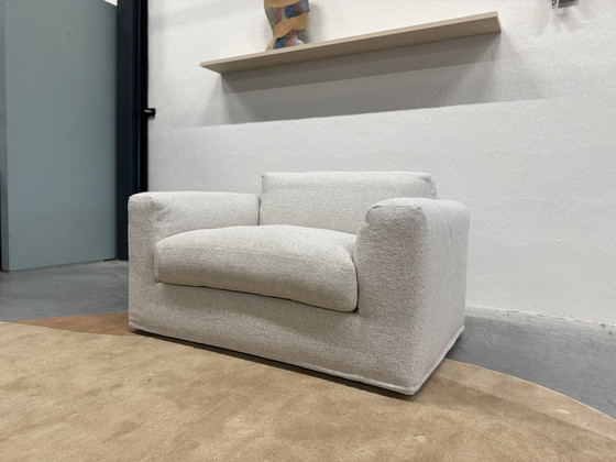 Image 1 of Gelderland 0905 Fauteuil Riva stof Loveseat 130