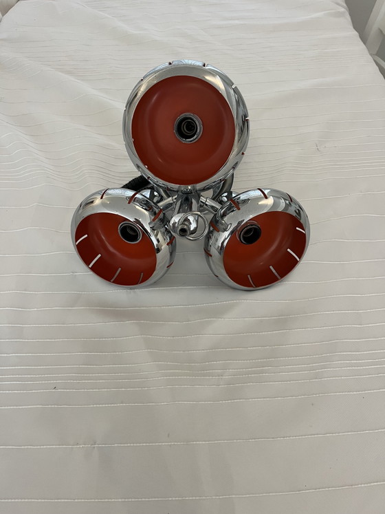 Image 1 of Vintage Space Age pendant lamp from the 1970s.