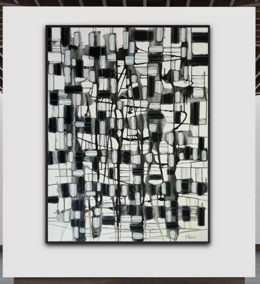 Natia Antadze Abstract Composition XXL