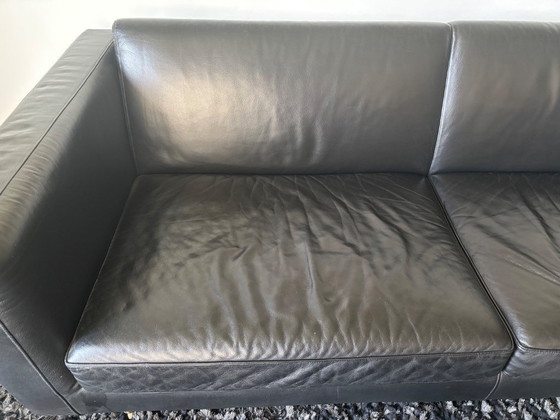 Image 1 of Magnifique canapé Minotti noir (modèle Copenhague)