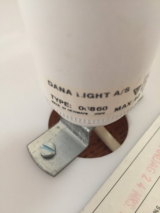 Image 1 of TAVOLO ILUMESA VINTAGE DI VERNER PANTON