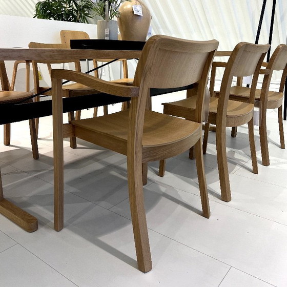 Image 1 of HAY PASSERELLE TABLE WITH 6 CHAIRS - 260x95cm