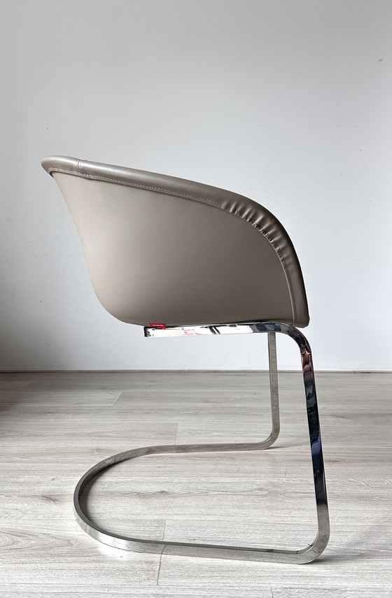 Image 1 of 4x Arper Duna design chairs