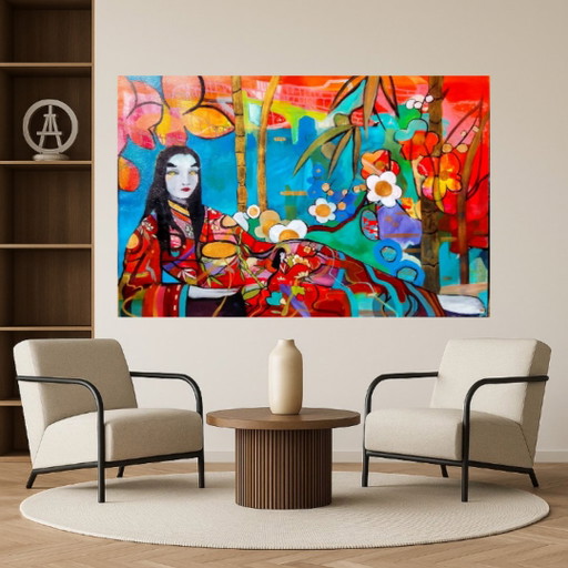 "Yaki Nori" 150x100cm