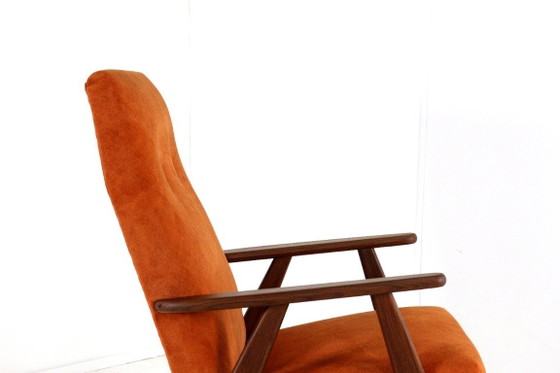 Image 1 of Vintage fauteuil 'Waalre' nieuw gestoffeerd