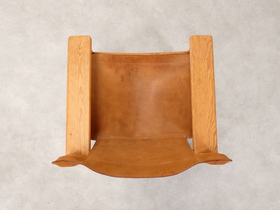 Natura Sessel von Karin Mobring - Ikea, Holz, Leder, Braun, Scandinavian (Foto 10 von 15)
