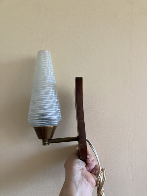 Vintage dänische Wandlampe