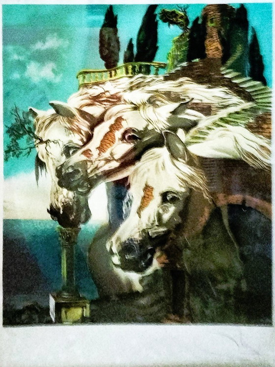 Image 1 of Lithographie « Salvador Dali », édition limitée à 300 exemplaires, signée