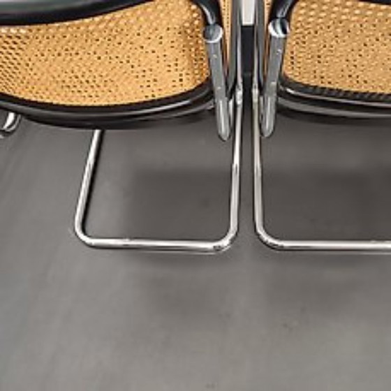 Image 1 of Set di quattro sedie B32 di Gavina della fine degli anni '60