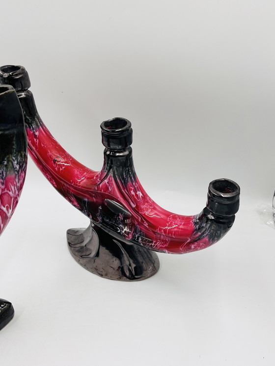 Image 1 of Par de candelabros Vallauris de Marius Giuge