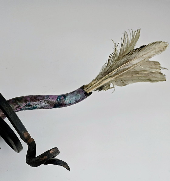 Image 1 of Beautiful metal artwork named, Heart Thief!