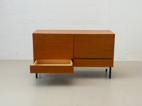 Image 1 of Danish mid-century sideboard with hinged doors, 1950s