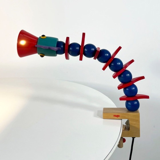 Image 1 of Lámpara de mesa de dragón de Haba, años 80