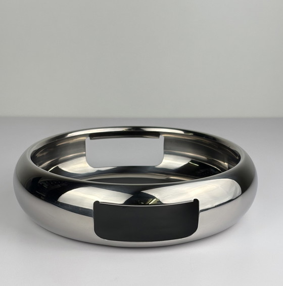 Image 1 of Sphera Sambonet bol / plateau design en acier inoxydable chromé