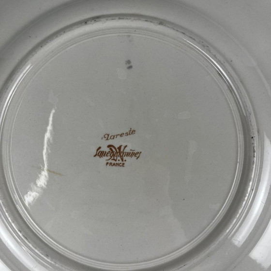 Round Cake Dish "Agreste" Sarreguemines, 20th Century – Crockery, Ceramic (photo 5 of 7)