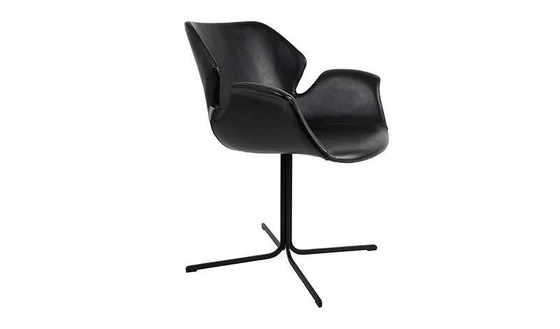 Image 1 of 4x Zuiver Nikki Dining Chair Black