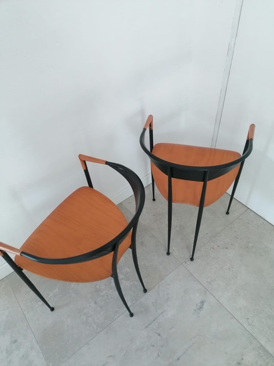 Image 1 of 2 Sedie Postmoderne Tedide Italia anni '80