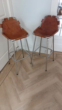 2 sgabelli da bar vintage Cassina Les Arcs