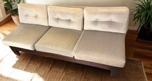 Sofá modular Van den Berghe-Pauvers – 3 plazas + módulo esquinero + 1 plaza – Clásico del diseño belga