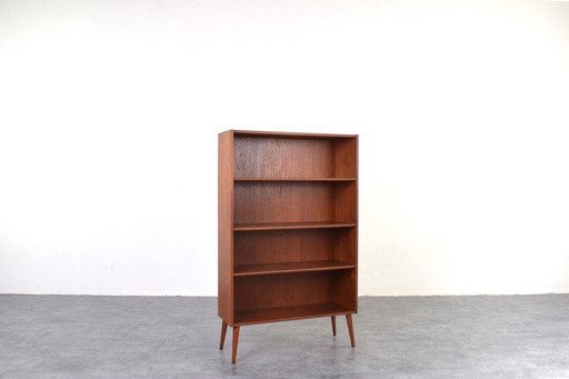 Mid-Century Danish Teak Bookcase, 1960s.