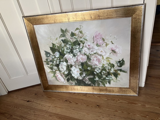 Image 1 of Mooi bloemenschilderij Emilia Mróz