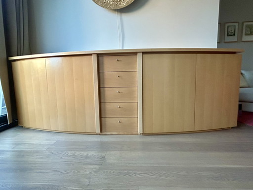Un Buffet Modern en Bois Claire Massif