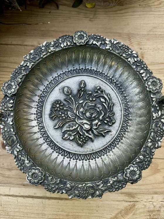 Silver centrepiece from the Art Nouveau period. – Crockery, Metal (photo 10 of 15)