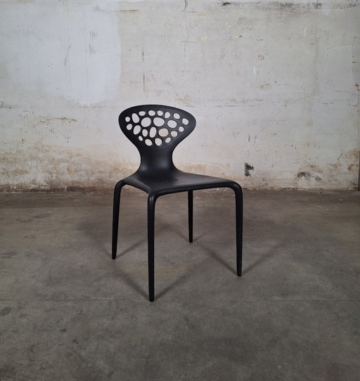 Moroso Supernatural Black Chair – Entworfen von Ross Lovegrove