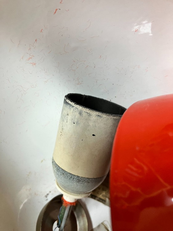 Image 1 of 2x Verner Panton Flowerpot VP1 rosso design scandinavo