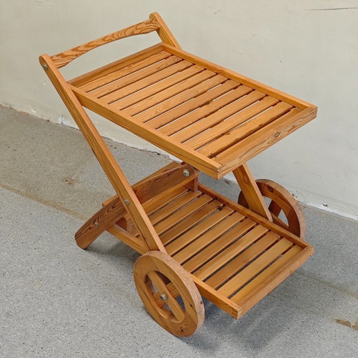 Vintage Zweedse trolley KWA