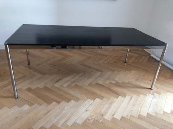 Image 1 of Mesa original USM-Haller de roble negro