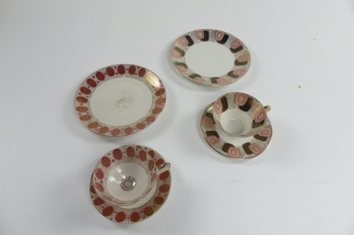 Germany, pair of breakfast sets circa 1950.