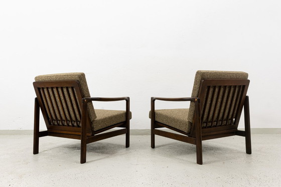 Image 1 of Paar Mid Century Sessel B7522 von Zenon Bączyk, Polen, 1960er Jahre