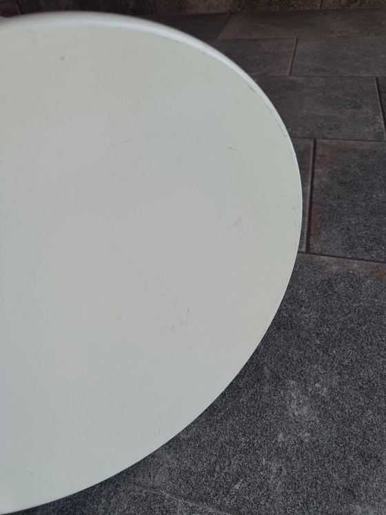 Image 1 of Vintage Italiaanse plastic kruk/bijzettafel van Gedy – ontwerp Olaf von Bohr, jaren 70