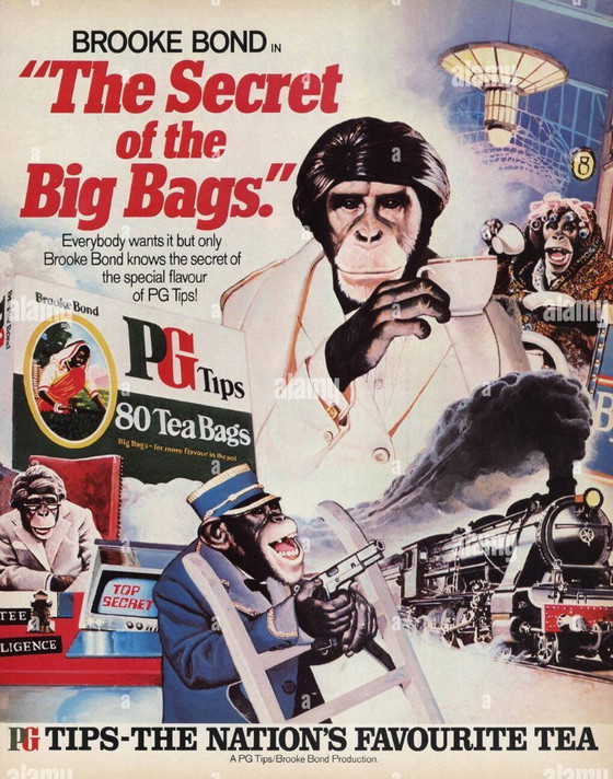 Image 1 of PG Tips piggy bank - Sergeant Chimp