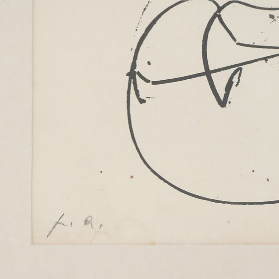 Image 1 of Emilio Scanavino, serigrafía, prueba de artista, 1969
