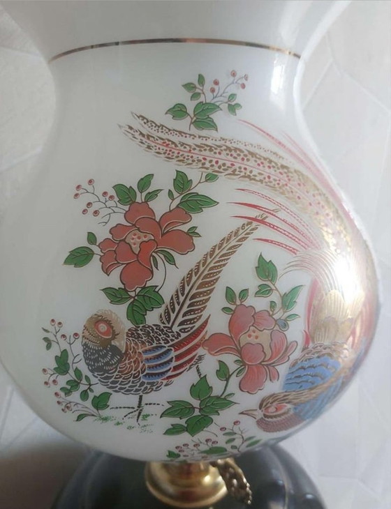 Image 1 of Lampe de table chinoise vintage de 70 cm en excellent état