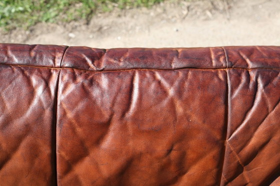 Canapé cuir vintage années 70 convertible – Canapés 2 places, Leather (photo 8 of 24)