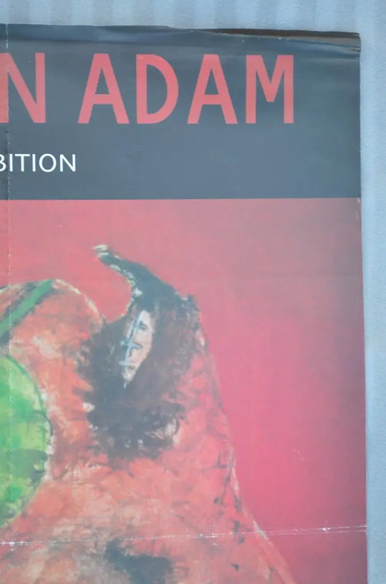 2002 Sabhan Adam Affiche d'Exposition Signée & Dédicacée Zara Gallery Amman – Paper (photo 7 of 8)