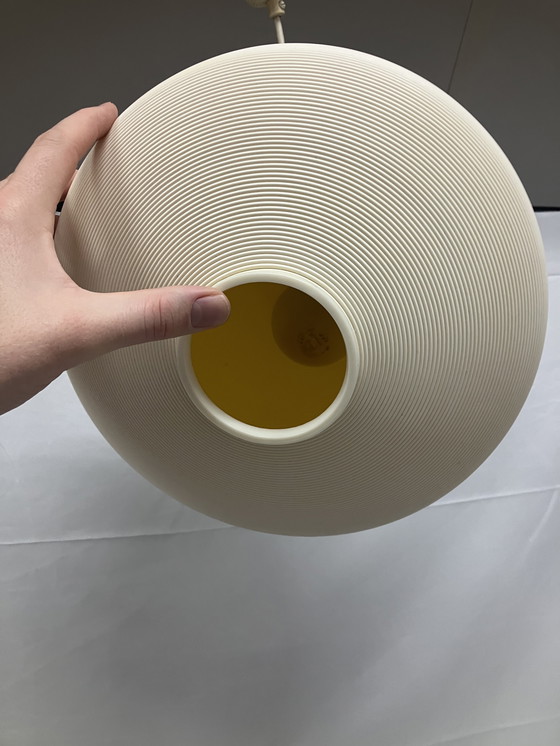 Image 1 of Vintage jaren 60 Rotaflex hanglamp met originele plafondkap!