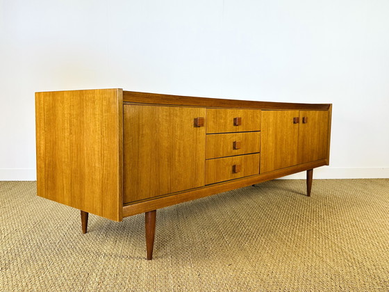 Image 1 of Scandinavisch dressoir van teakhout, 1960