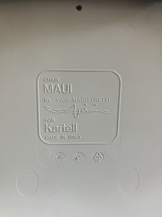 Image 1 of Kartell Maui bleu clair 2 pièces